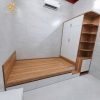 Combo Giường Tủ Liền Kệ Gỗ MDF Chống Ẩm