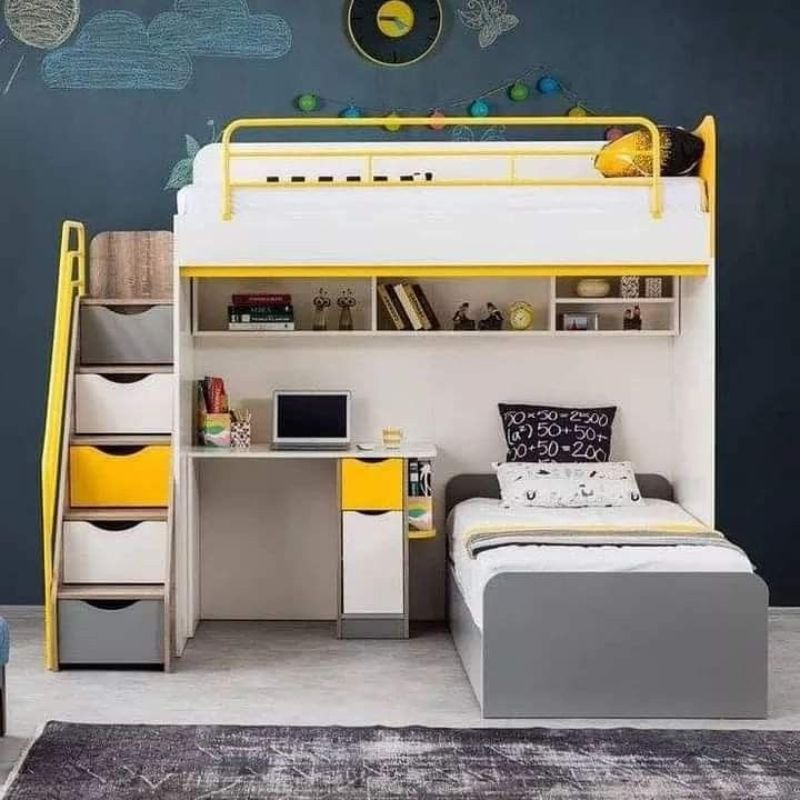 Top 10 Mẫu Giường Tầng Kết Hợp Bàn Học Đa Năng, Tiện Lợi giuong-tang-cho-be-trai Top 10 Mẫu Giường Tầng Kết Hợp Bàn Học Đa Năng, Tiện Lợi