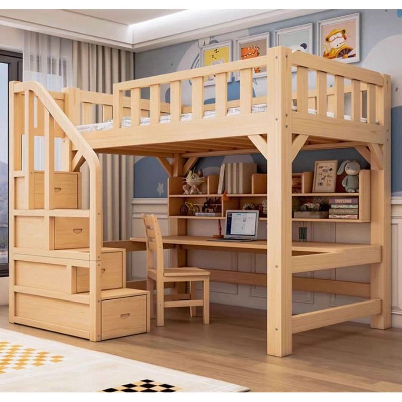 giuong-tang-cong-nghiep Nên Mua Giường Tầng Gỗ Công Nghiệp Hay Gỗ Tự Nhiên?