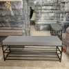 Kệ giày kết hợp ghế ngồi 1m2