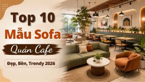 ghế sofa quán cafe
