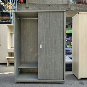Tủ Quần Áo Cửa Lùa Vân Gỗ Xám 2 tu quan ao cua lua 7