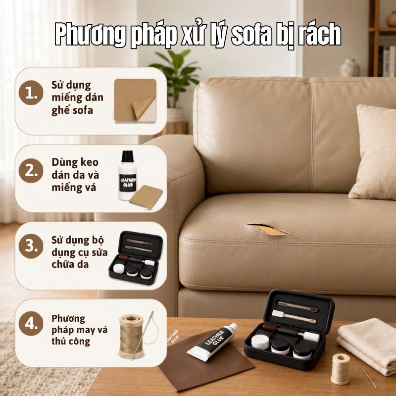 cach-xu-ly-sofa-bi-rach Mẹo xử lý ghế sofa bị rách đơn giản, hiệu quả 2026