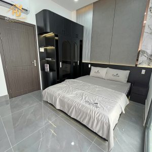 Combo giường ngủ và tủ quần áo