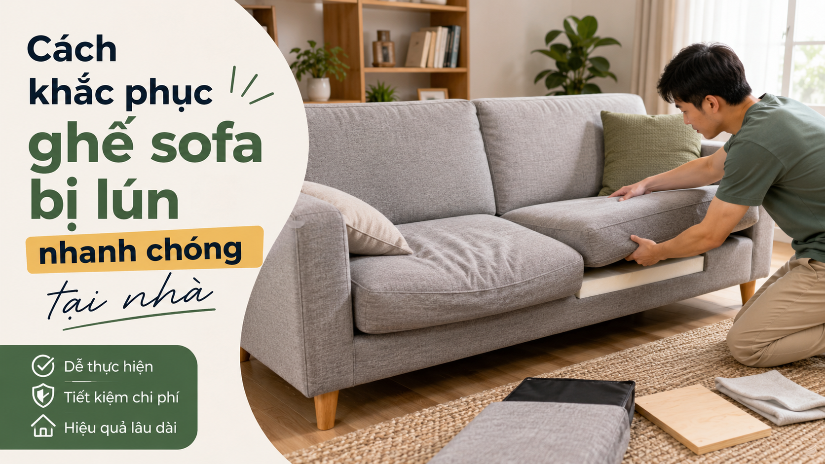 Cách Khắc Phục Ghế Sofa Bị Lún Nhanh Chóng Tại Nhà ghe-sofa-bi-lun Cách Khắc Phục Ghế Sofa Bị Lún Nhanh Chóng Tại Nhà