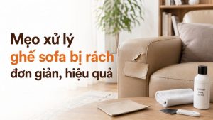 ghế sofa bị rách