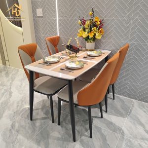 Bộ Bàn Ăn Cavas 4 Ghế Hiện Đại 1 bo ban an 4 ghe 7