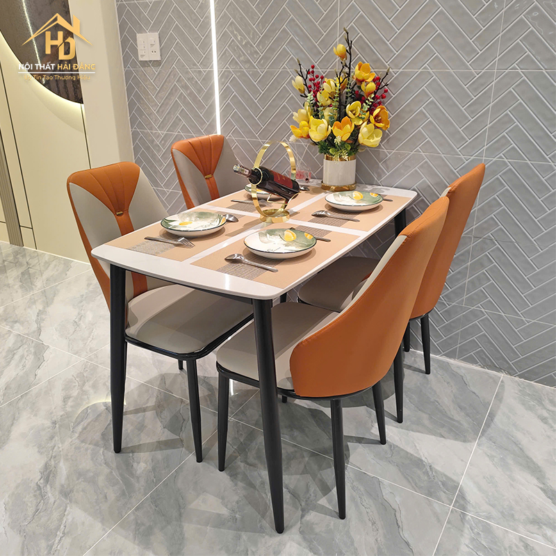 Bộ Bàn Ăn Cavas 4 Ghế Hiện Đại bo-ban-an-4-ghe-7 Bộ Bàn Ăn Cavas 4 Ghế Hiện Đại