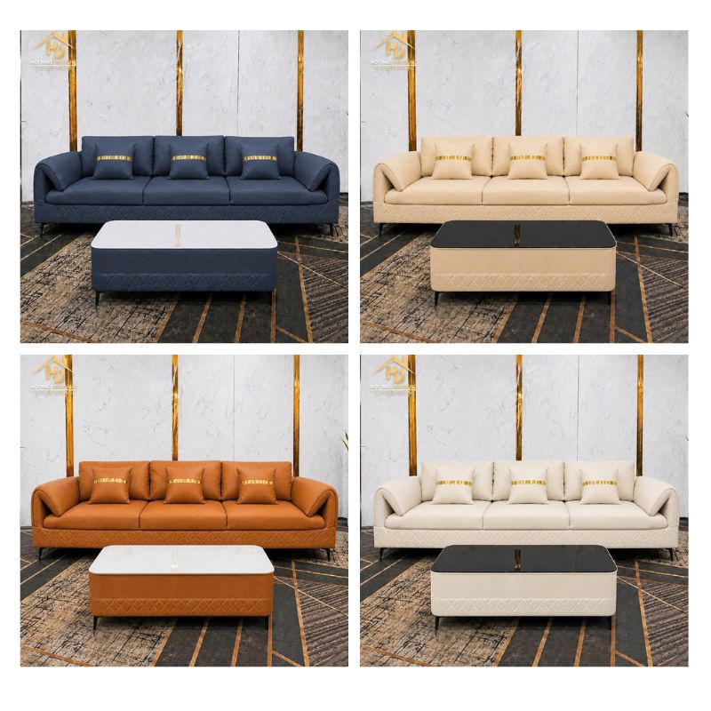 sofa 2m2 Sofa băng 2m2 phong cách châu Âu