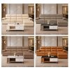 Bộ sofa da góc L 2m8 x 1m8