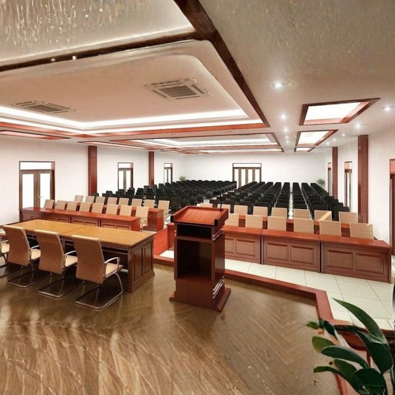 ban-ghe-danh-dai-bieu Nên Chọn Bàn Ghế Hội Trường Loại Nào Mới Tốt?