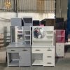 Bàn phấn nhựa liền kệ đựng mỹ phẩm