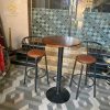 Bộ bàn bar mâm nón kèm 2 ghế