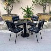 Bộ bàn ghế cafe lotte vuông