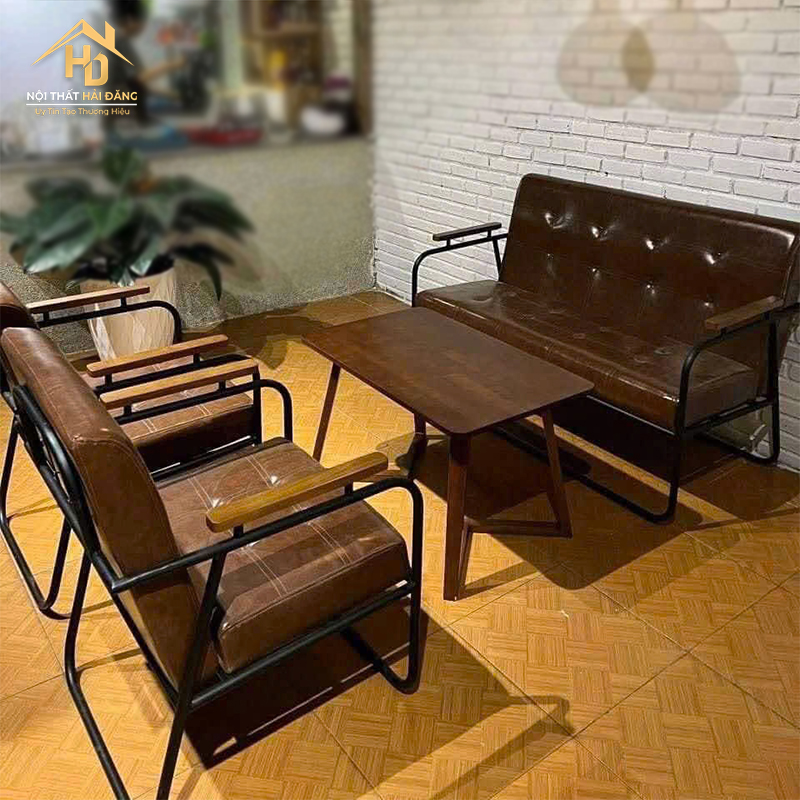 Bộ Sofa Cafe Da Chần Nút Kèm Bàn Gỗ bo-sofa-cafe-da-nua Bộ Sofa Cafe Da Chần Nút Kèm Bàn Gỗ