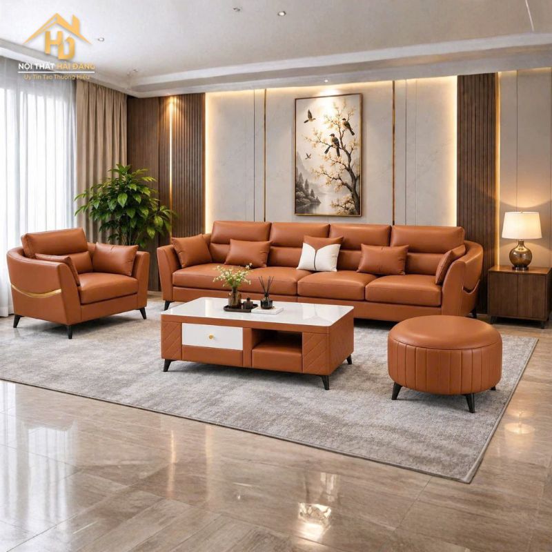Bộ Sofa Băng Dài 2m8 Kết Hợp Ghế Đơn Hiện Đại bo-sofa-da-ban-tra-chu-nhat-5 Bộ Sofa Băng Dài 2m8 Kết Hợp Ghế Đơn Hiện Đại