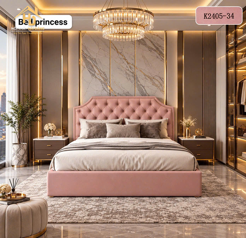 Giường Ngủ Bọc Nệm Đầu Giường Rút Nút (Nhiều Mẫu) giuong-boc-nem-13 Giường Ngủ Bọc Nệm Đầu Giường Rút Nút (Nhiều Mẫu)