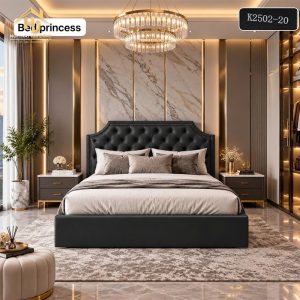 Giường Ngủ Bọc Nệm Đầu Giường Rút Nút (Nhiều Mẫu) 5 giuong boc nem 15