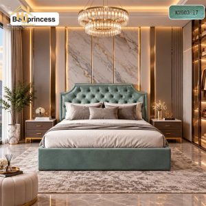Giường Ngủ Bọc Nệm Đầu Giường Rút Nút (Nhiều Mẫu) 2 giuong boc nem 18