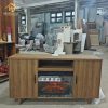 Kệ tivi tích hợp lò sưởi điện