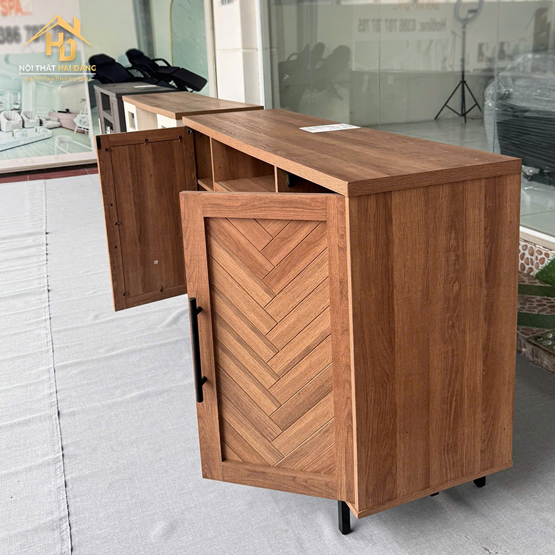 Tủ Kệ Tivi Gỗ Vân Xương Cá Hai Cánh ke-tivi-go-12 Tủ Kệ Tivi Gỗ Vân Xương Cá Hai Cánh