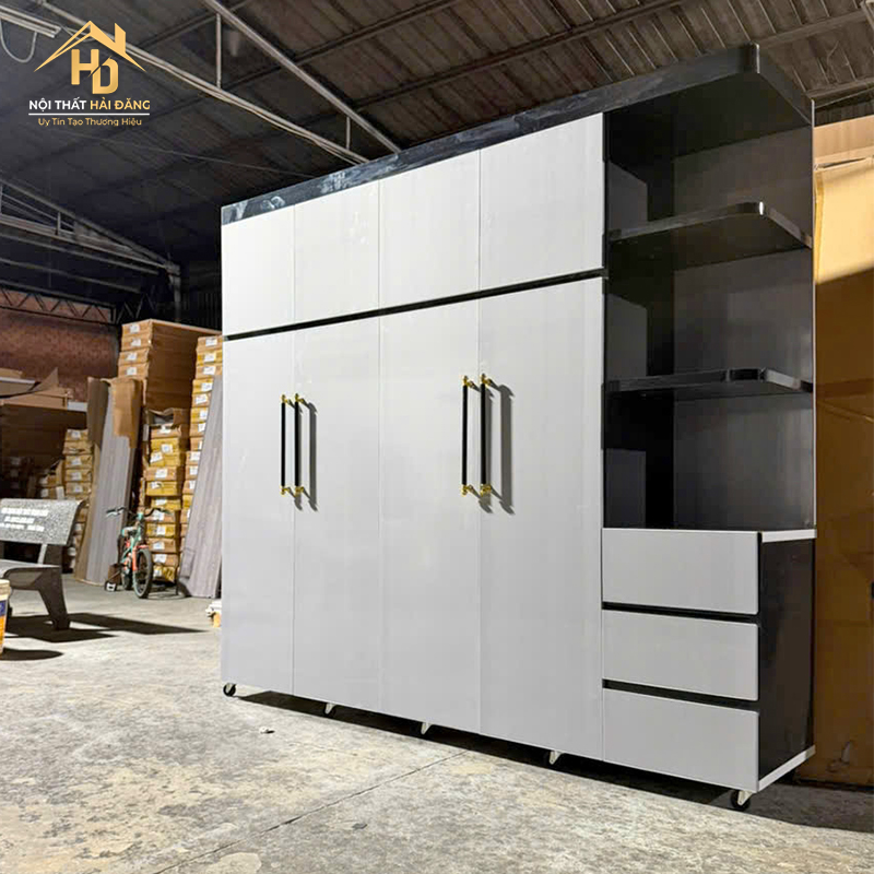 Tủ Quần Áo Nhựa 4 Cánh Kèm Kệ Hiện Đại tu-qan-ao-4-canh-kem-ke-2 Tủ Quần Áo Nhựa 4 Cánh Kèm Kệ Hiện Đại
