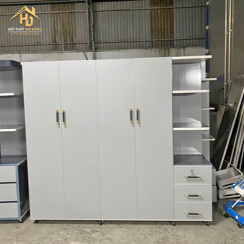Tủ Quần Áo Nhựa 4 Cánh Liền Kệ Hiện Đại tu-quan-ao-4-canh-lien-ke Tủ Quần Áo Nhựa 4 Cánh Liền Kệ Hiện Đại