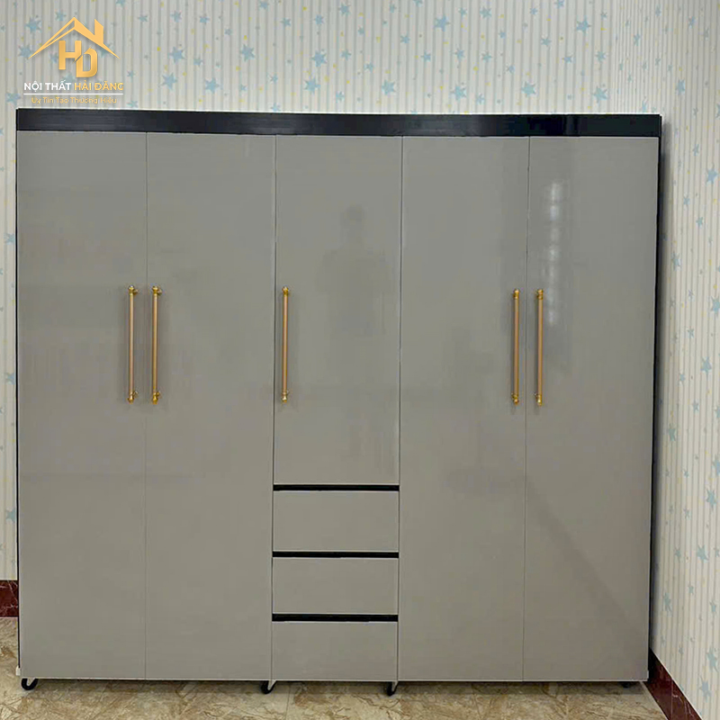 Tủ Quần Áo Nhựa 5 Cánh Phối Viền Dày tu-quan-ao-5-canh-1 Tủ Quần Áo Nhựa 5 Cánh Phối Viền Dày