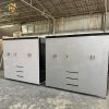 Tủ quần áo nhựa 5 cánh phối viền dày