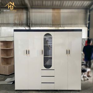 Tủ Quần Áo Nhựa 5 Cánh Hiện Đại 4 tu quao nhua 5 canh
