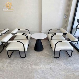 ban-cafe-4-ghe-trang-300x300 Xưởng Nhận Đóng Bàn Ghế Theo Yêu Cầu, Chất Lượng TPHCM