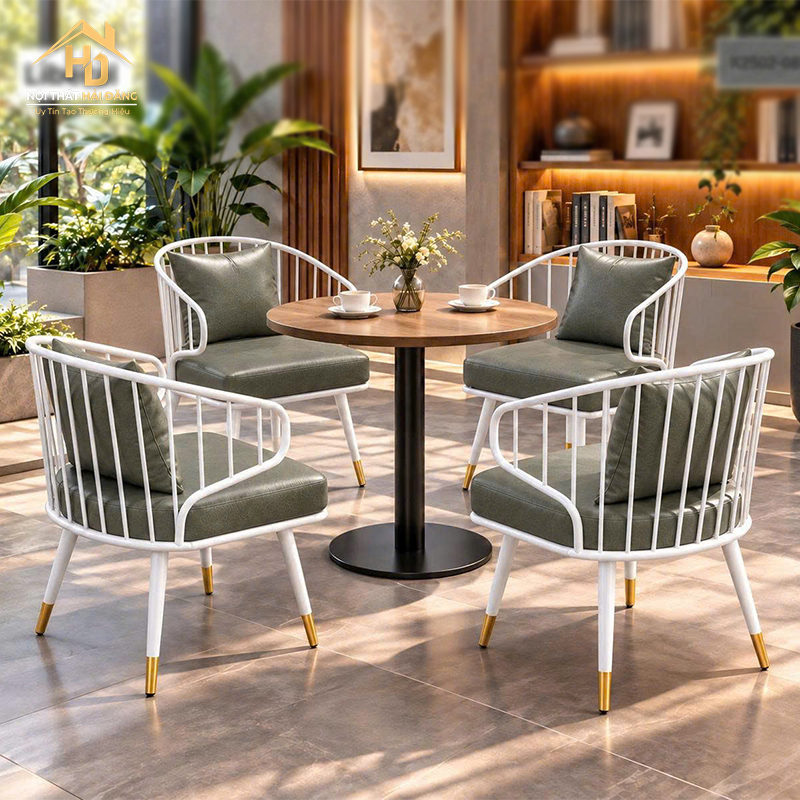 Bộ Bàn Ghế Cafe Liberal Bọc Nệm (Nhiều Màu) ban-ghe-cafe-boc-da-3 Bộ Bàn Ghế Cafe Liberal Bọc Nệm (Nhiều Màu)