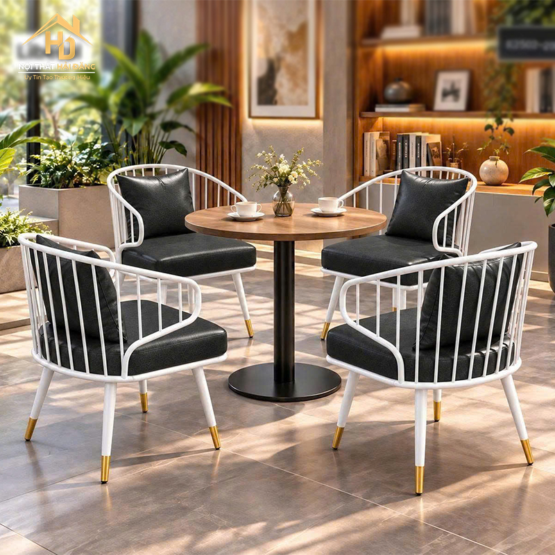 Bộ Bàn Ghế Cafe Liberal Bọc Nệm (Nhiều Màu) ban-ghe-cafe-boc-da-4 Bộ Bàn Ghế Cafe Liberal Bọc Nệm (Nhiều Màu)