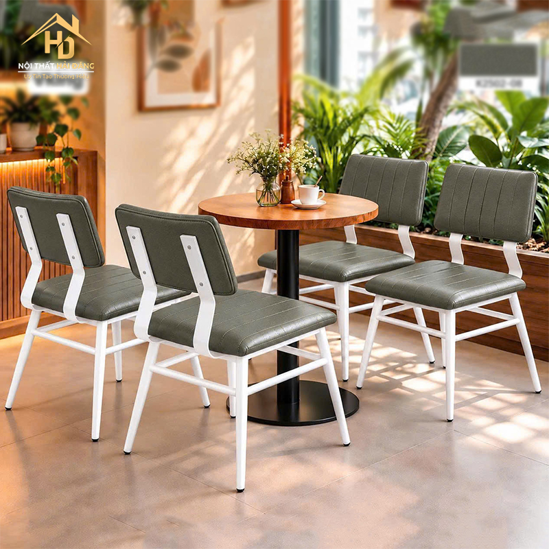 Bộ Bàn Ghế Cafe Vking Bọc Da (Nhiều Màu) ban-ghe-cafe-vking-3 Bộ Bàn Ghế Cafe Vking Bọc Da (Nhiều Màu)