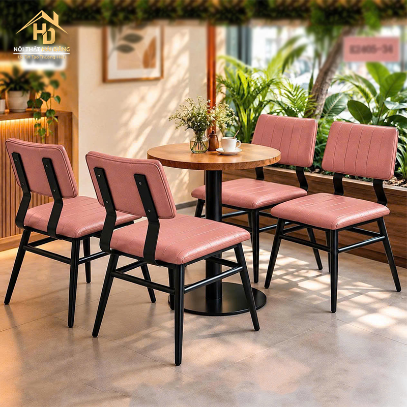 Bộ Bàn Ghế Cafe Vking Bọc Da (Nhiều Màu) ban-ghe-cafe-vking-7 Bộ Bàn Ghế Cafe Vking Bọc Da (Nhiều Màu)