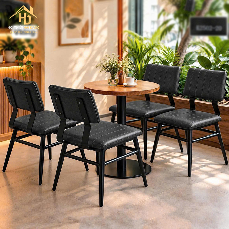 Bộ Bàn Ghế Cafe Vking Bọc Da (Nhiều Màu) ban-ghe-cafe-vking-9 Bộ Bàn Ghế Cafe Vking Bọc Da (Nhiều Màu)