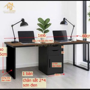 Bàn Làm Việc Ikea Chân U Hiện Đại 3 ban lam viec 52