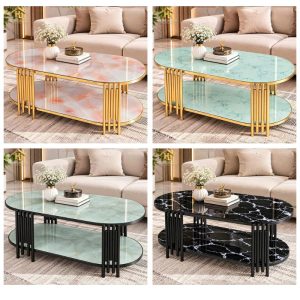 Bàn Sofa Oval Sole Giá Xưởng