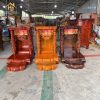 Bàn thờ Ông Địa Thần Tài chạm hoa sen