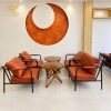Bàn ghế sofa cafe nâu