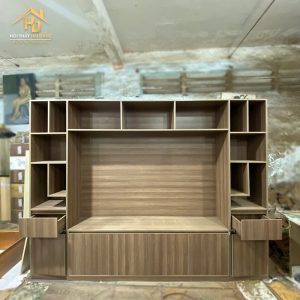 Tủ kệ tivi phòng khách gỗ MDF