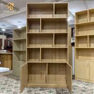 Kệ Trưng Bày Gỗ Nhiều Ngăn 2 Hộc 2 ke trung bay go mdf 9