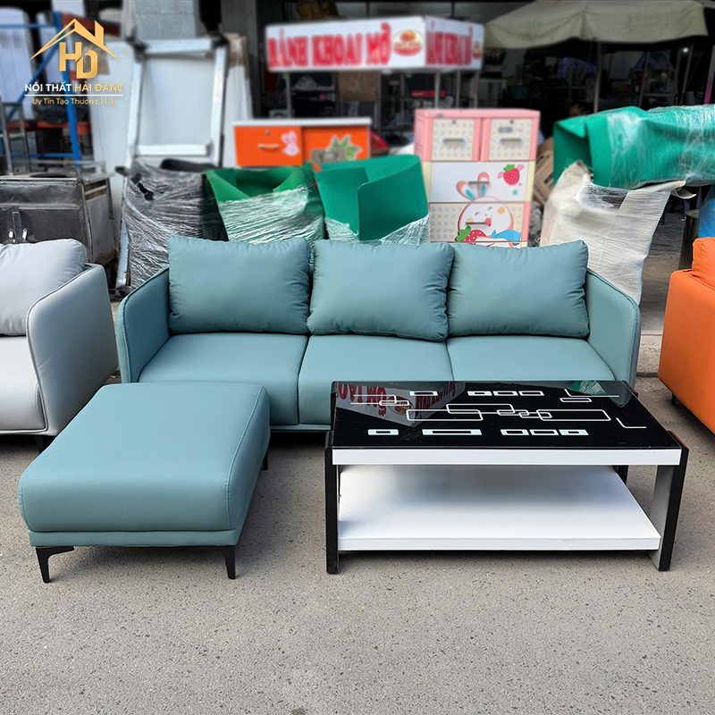 Sofa Góc L Kèm Bàn Kim Cương sofa-da-goc-L-25 Sofa Góc L Kèm Bàn Kim Cương