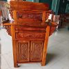Bàn thờ 2 tầng gỗ có hộc tủ