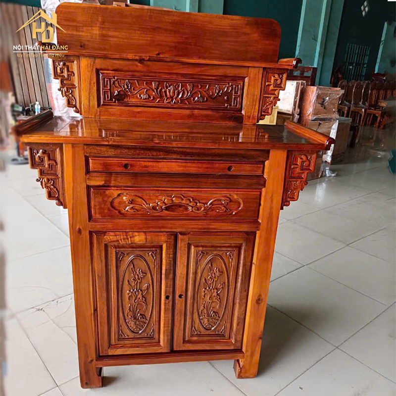 Bàn Thờ 2 Tầng Gỗ Có Hộc Tủ tu-tho-gia-tien Bàn Thờ 2 Tầng Gỗ Có Hộc Tủ